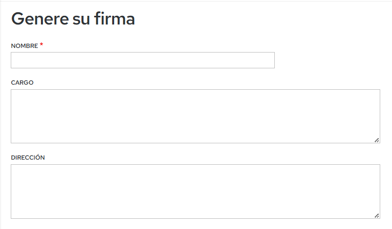 Ejemplo formulario