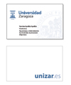 Logotipo Universidad de Zaragoza